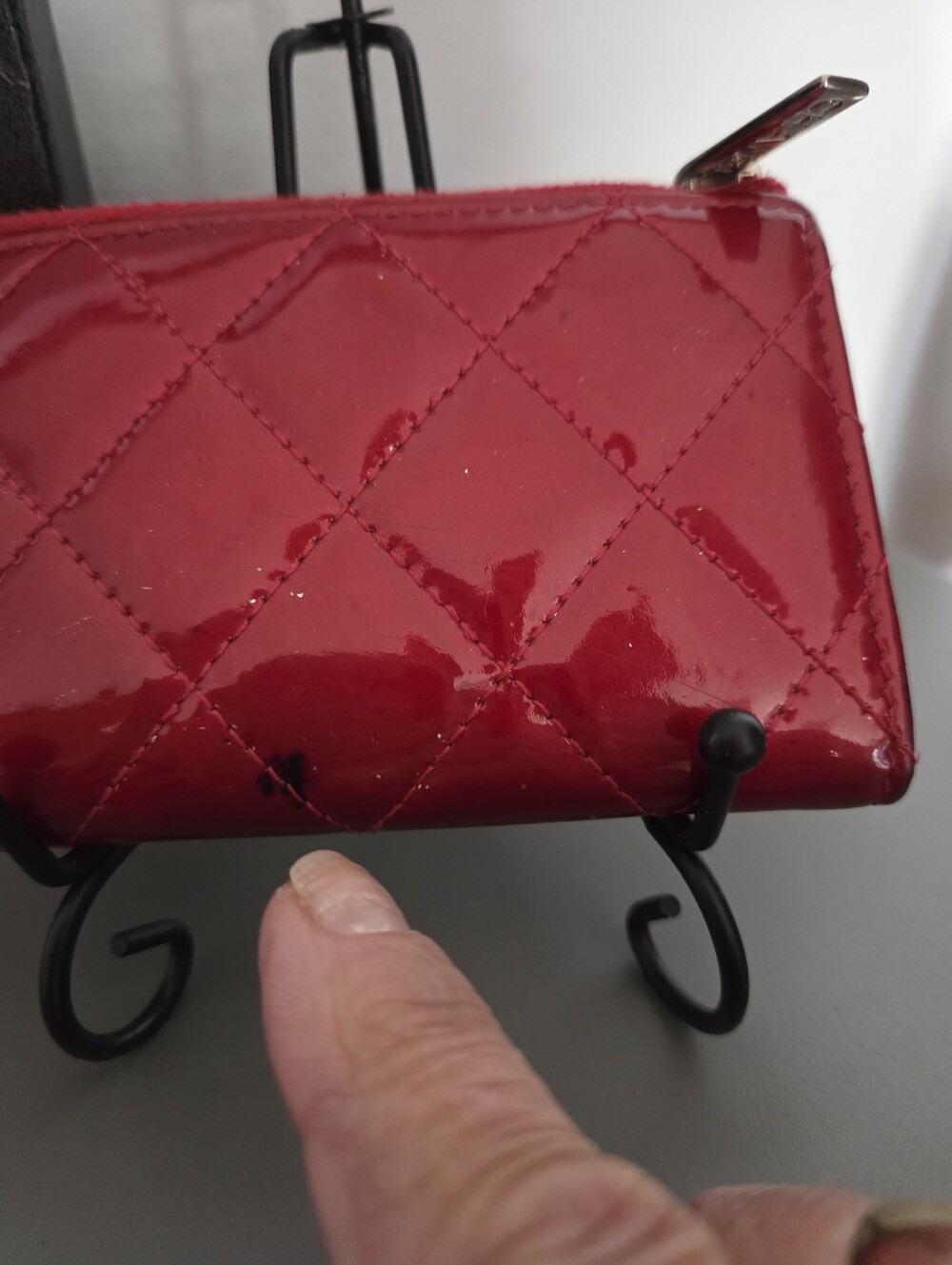 ****Chanel Zipper Card Wallet/ Box/Generic  Dust Bag - Picture 7 of 12